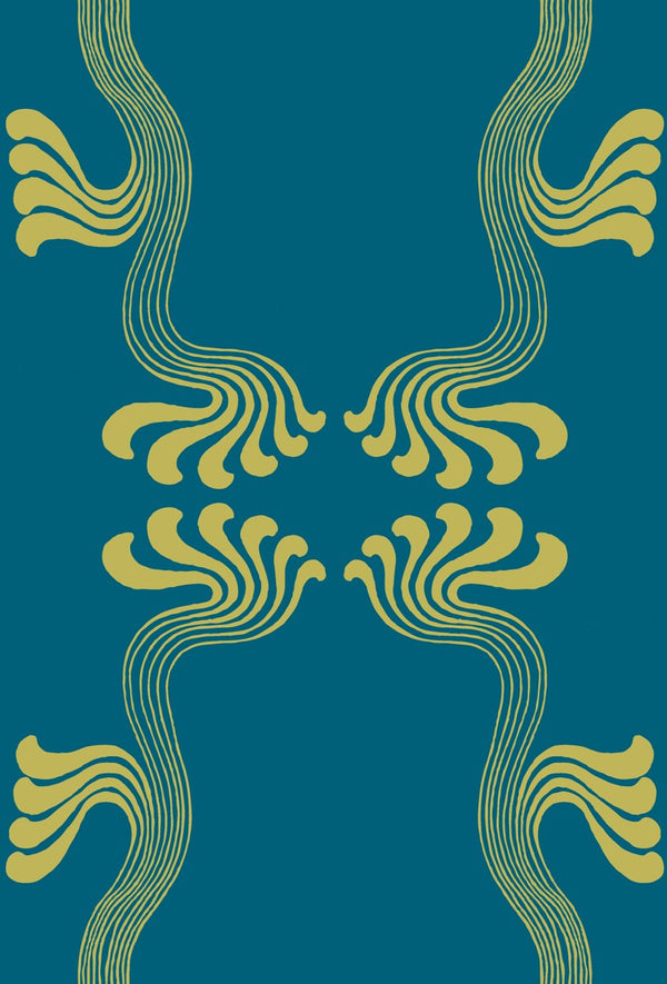 Art Nouveau Paisley No.3