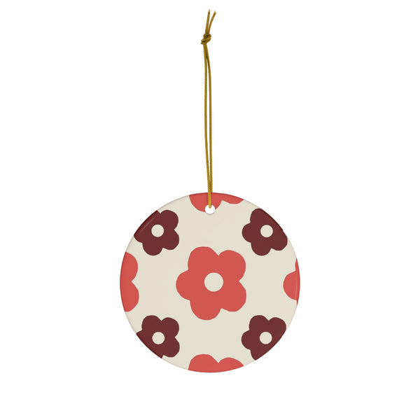 Folk Art Floral Pattern Ornament