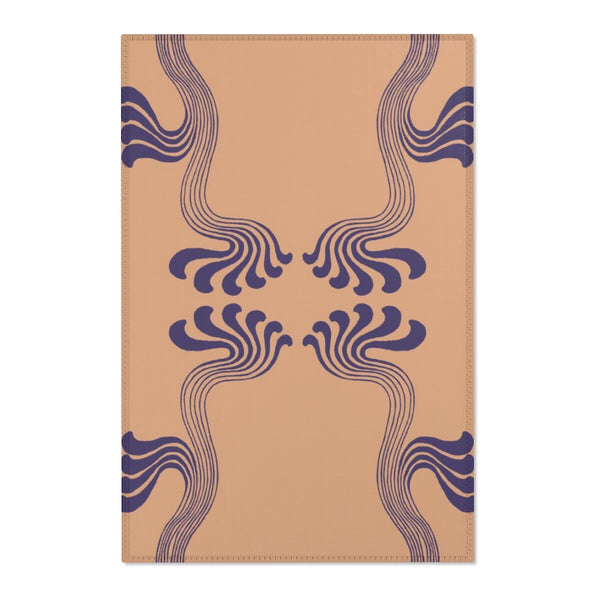 Art Nouveau Paisley no.2 Area Rug