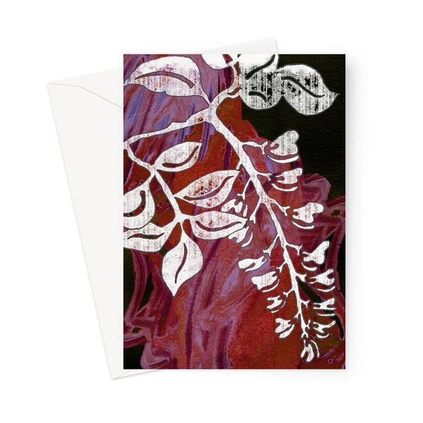Abstract Floral no.10 Greeting Card
