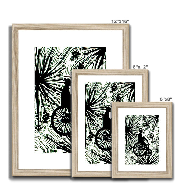 The Universe is a Conspiracy in Your Favor Framed & Mounted Print