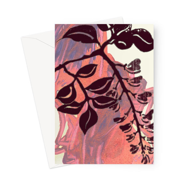 Abstract Floral no.11 Greeting Card
