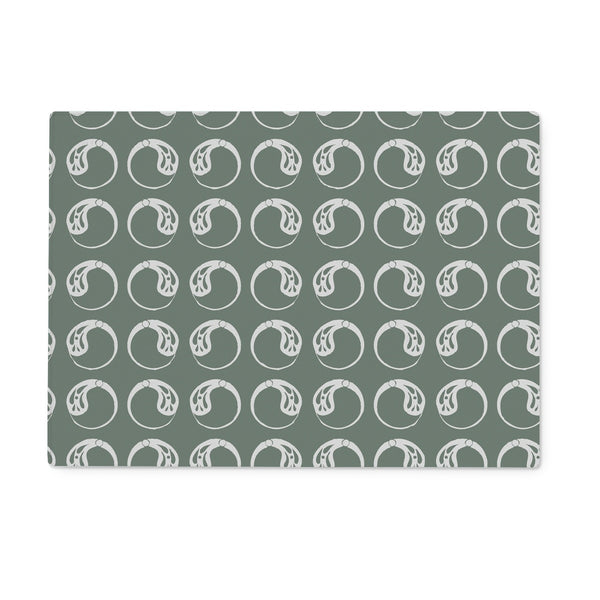 Moon Drop Glass Chopping Board