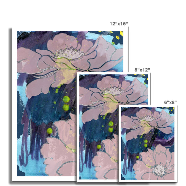Abstract Floral no.1 Giclée Print
