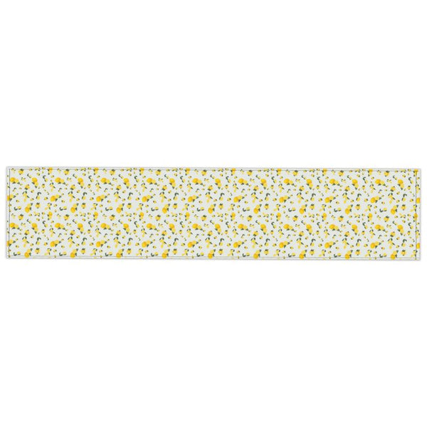Lemon Print Table Runner