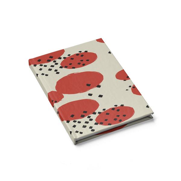 Orange Retro Geometric Journal