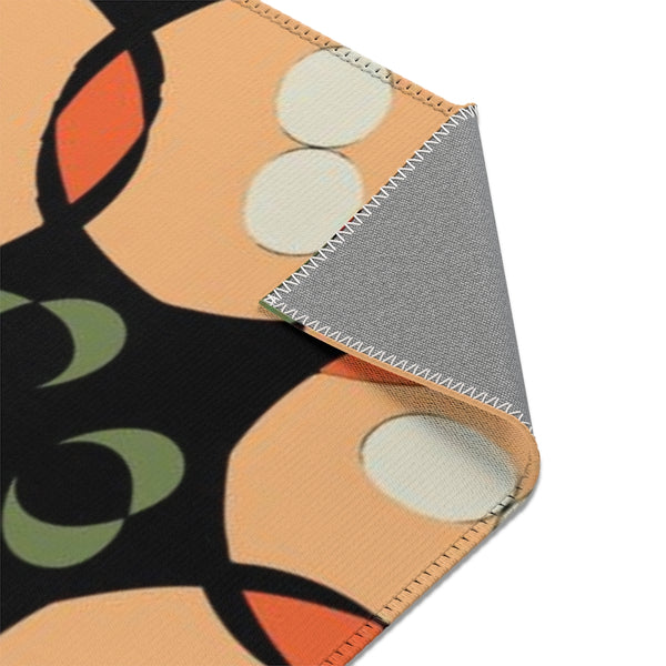 Tropical Floral Area Rug