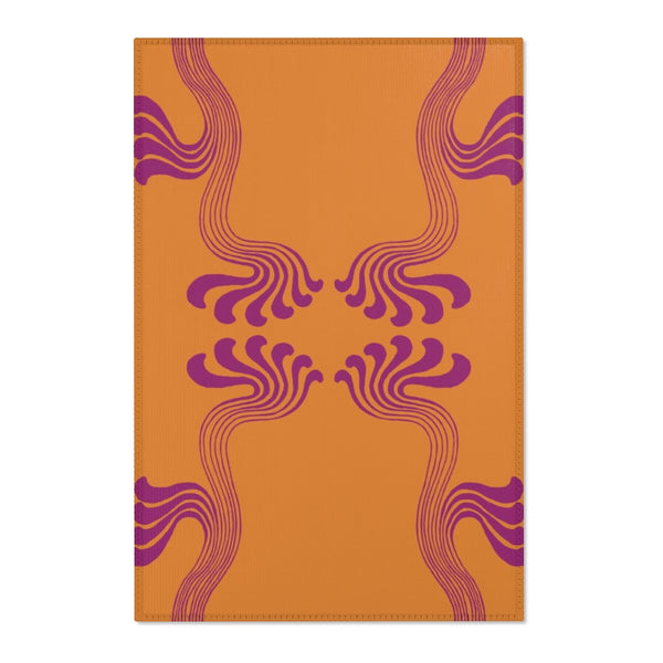 Art Nouveau Paisley no.8 Area Rug