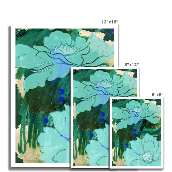 Abstract Floral no.3 Giclée Print