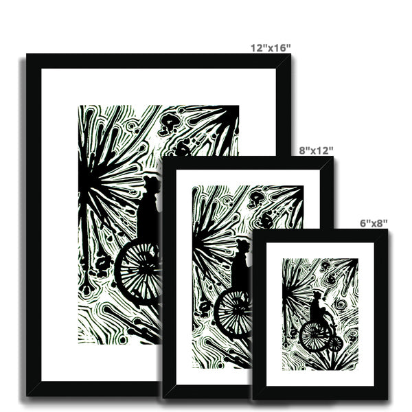 The Universe is a Conspiracy in Your Favor Framed & Mounted Print