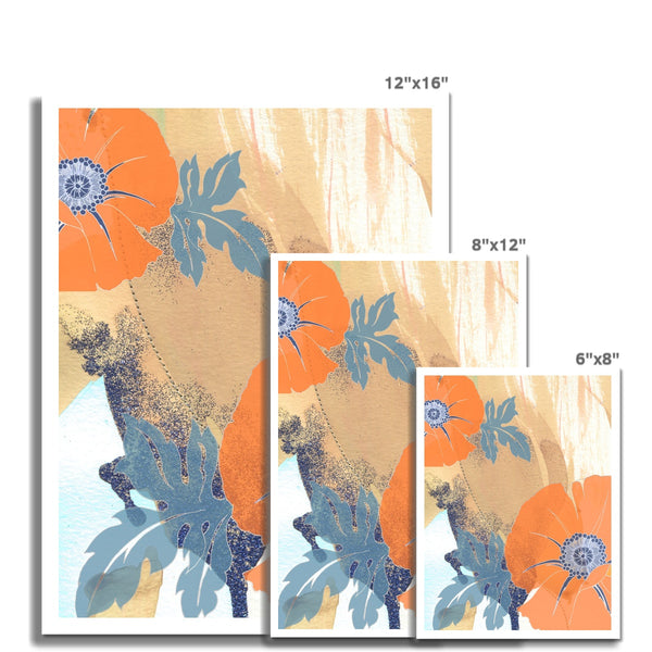 Abstract Floral no.6 Giclée Print