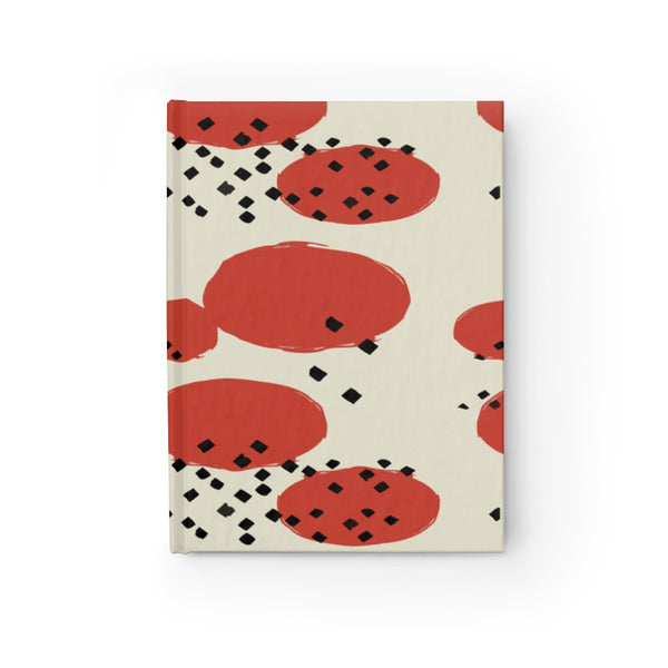 Orange Retro Geometric Journal