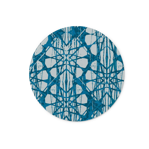 Batik Tock Glass Chopping Board
