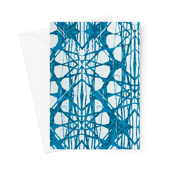 Batik Tock Greeting Card