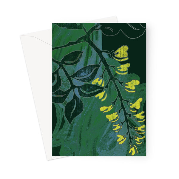 Abstract Floral no.12 Greeting Card
