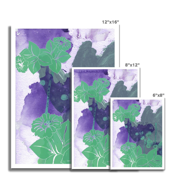 Abstract Floral no.7 Giclée Print