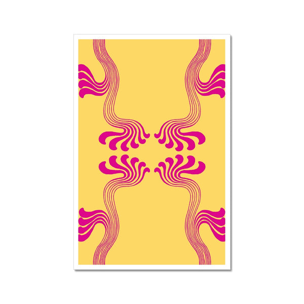 Art Nouveau Paisley No.9 Giclée Print