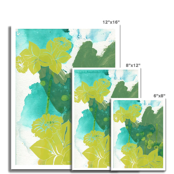 Abstract Floral no.8 Giclée Print