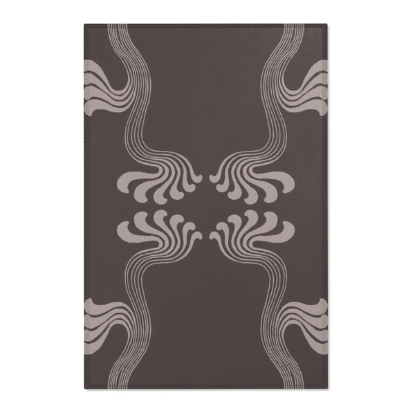 Art Nouveau Paisley no.1 Area Rug