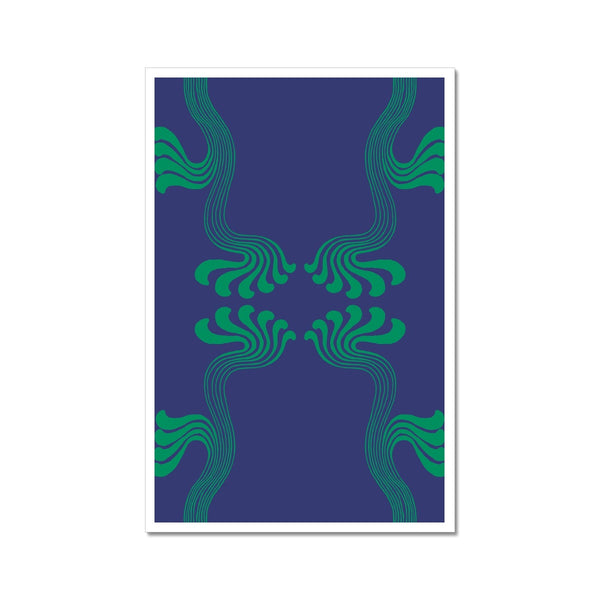 Art Nouveau Paisley No.12 Giclée Print