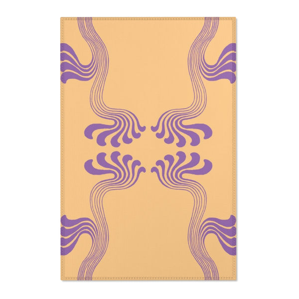Art Nouveau Paisley no.5 Area Rug