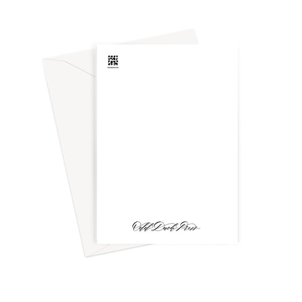 Abstract Floral no.10 Greeting Card
