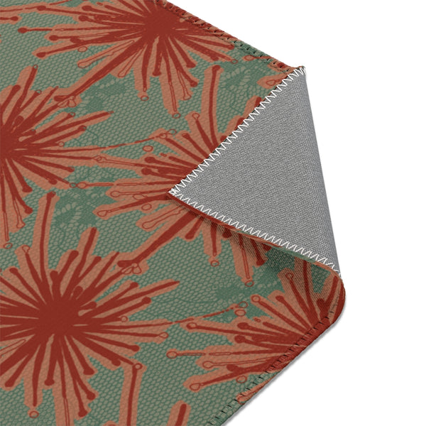 Flower Power Area Rug – Coral