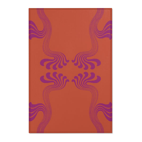 Art Nouveau Paisley no.7 Area Rug