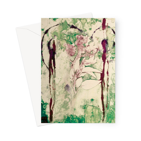 Ghost Flower no.4 Greeting Card