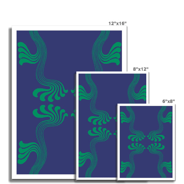 Art Nouveau Paisley No.12 Giclée Print