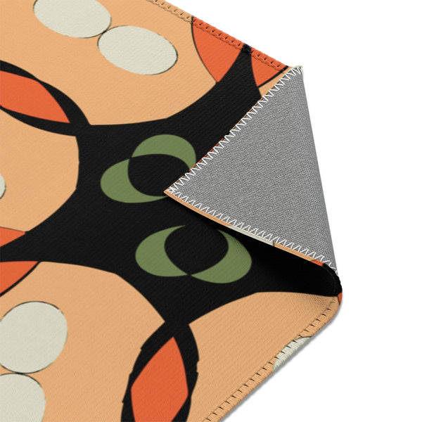 Tropical Floral Area Rug