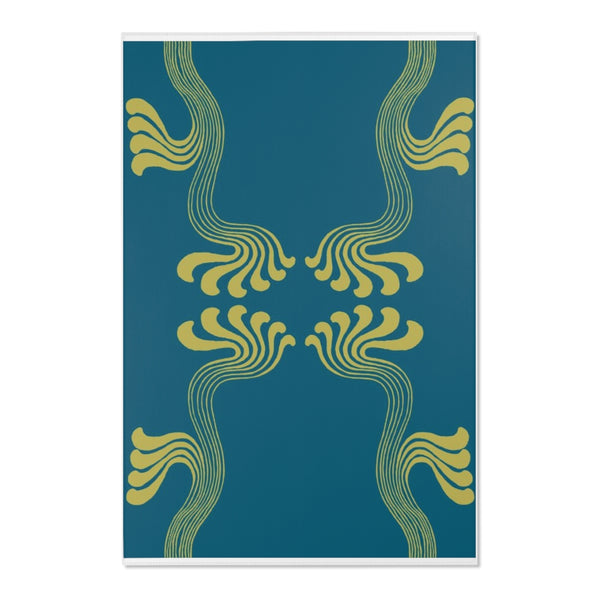 Art Nouveau Paisley no.3 Area Rug