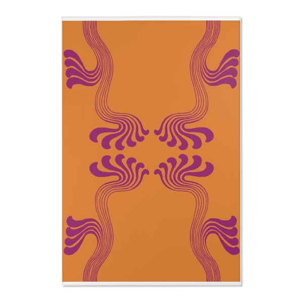 Art Nouveau Paisley no.8 Area Rug