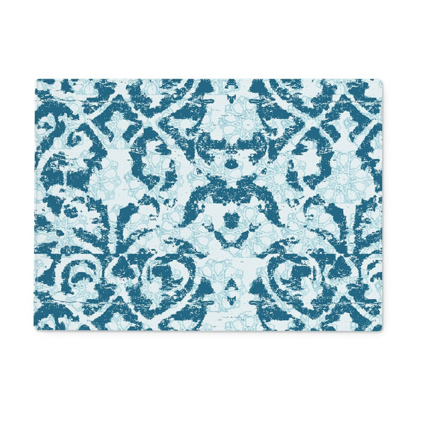 Damask and Receive Glass Chopping Board