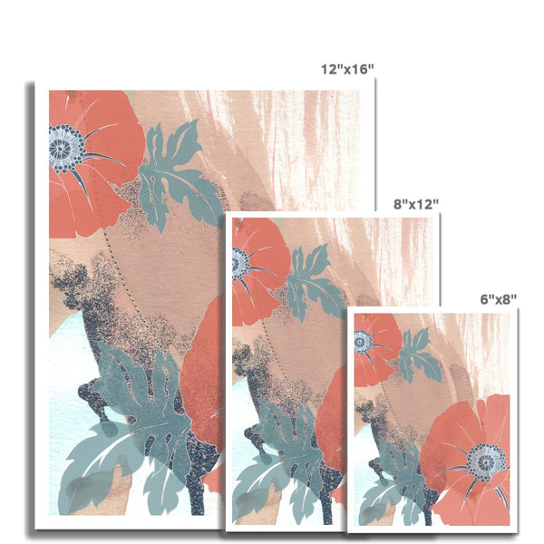Abstract Floral no.4 Giclée Print