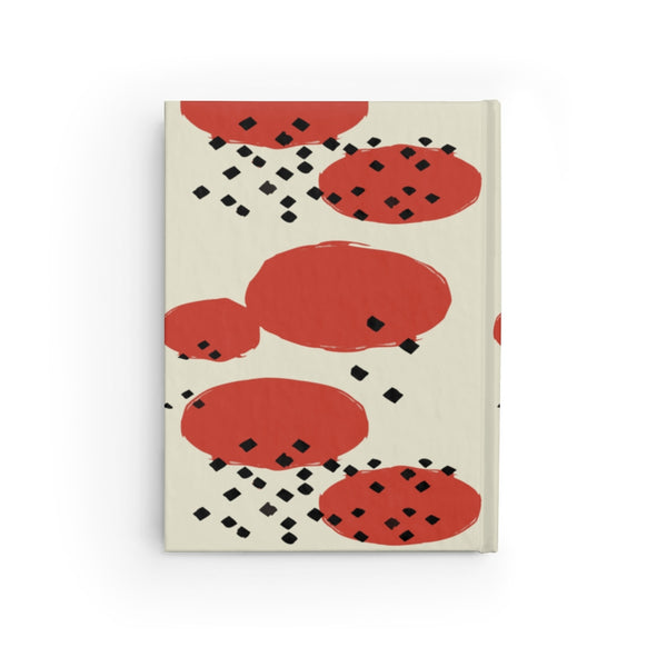Orange Retro Geometric Journal