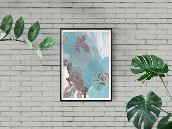 Abstract Floral no.5 Giclée Print