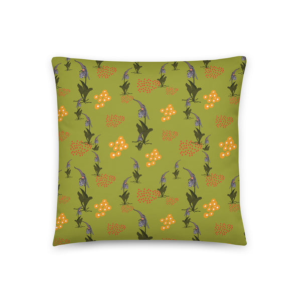 Orchid no.5 Throw Pillow