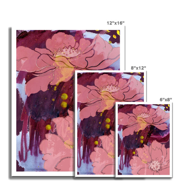 Abstract Floral no.2 Giclée Print