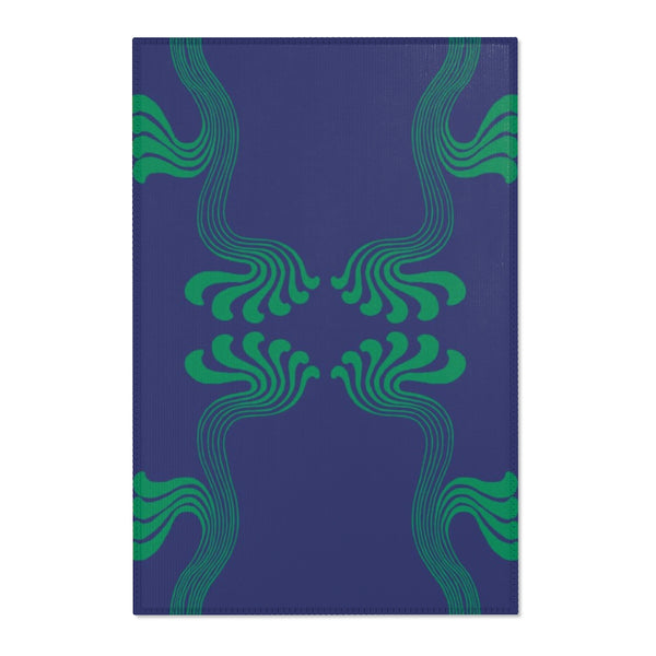 Art Nouveau Paisley no.12 Area Rug