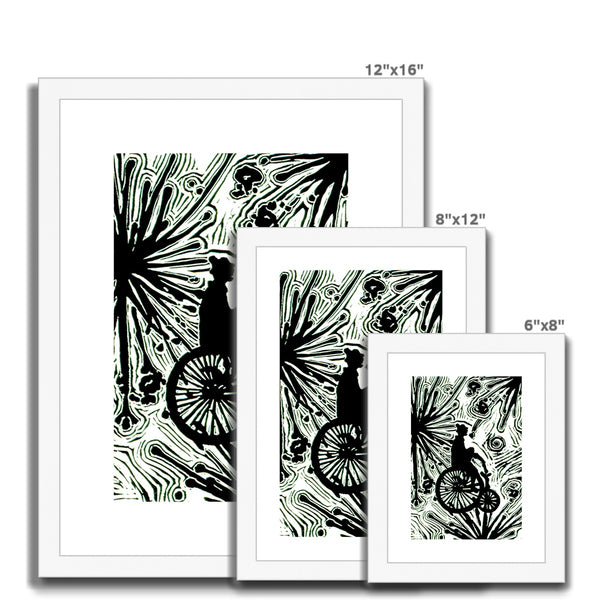The Universe is a Conspiracy in Your Favor Framed & Mounted Print