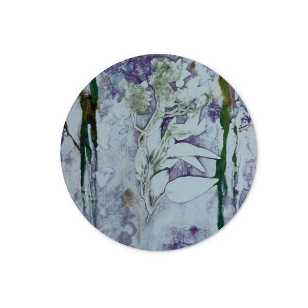 Ghost Flower no.2 Glass Chopping Board