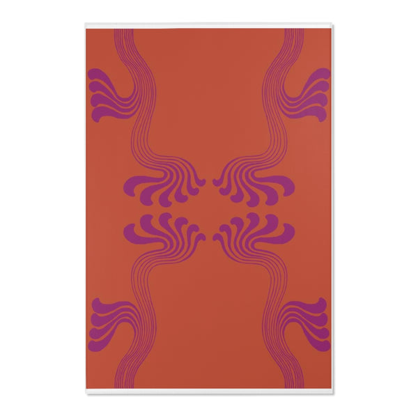 Art Nouveau Paisley no.7 Area Rug
