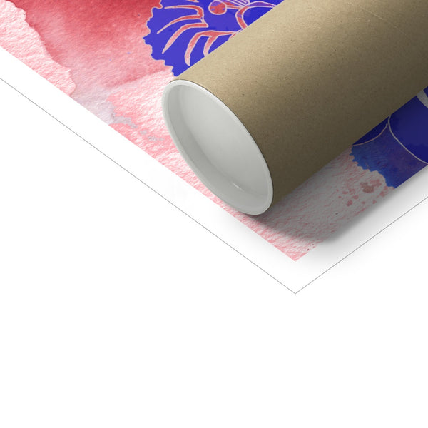 Abstract Florarl no.9 Giclée Print