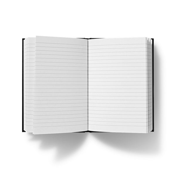 Orange Retro Geometric Hardback Journal