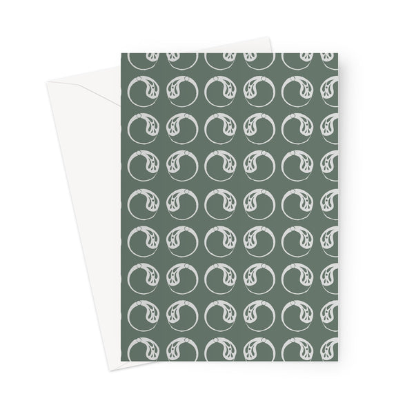 Moon Drop Greeting Card