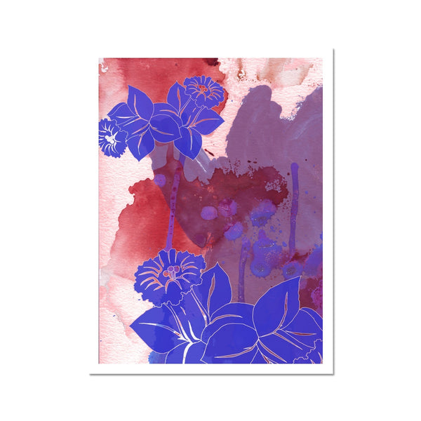 Abstract Florarl no.9 Giclée Print
