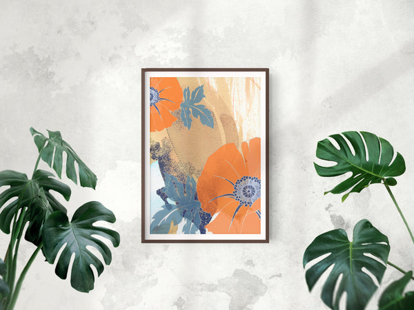 Abstract Floral no.6 Giclée Print